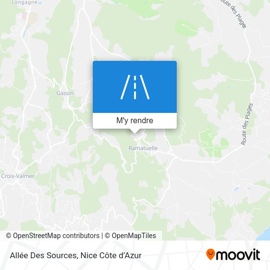 Allée Des Sources plan