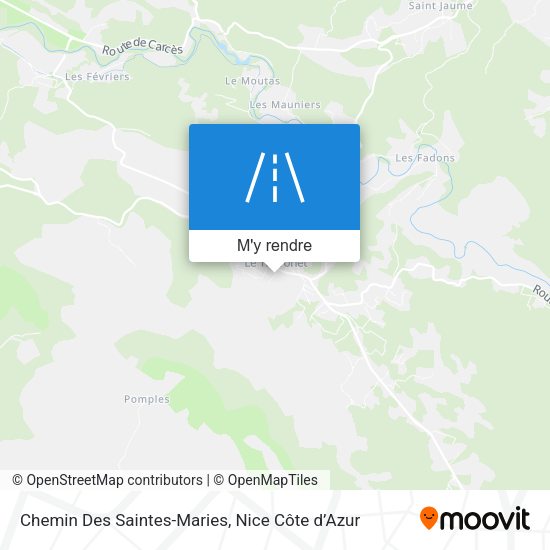 Chemin Des Saintes-Maries plan
