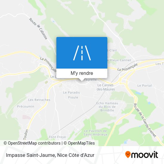 Impasse Saint-Jaume plan