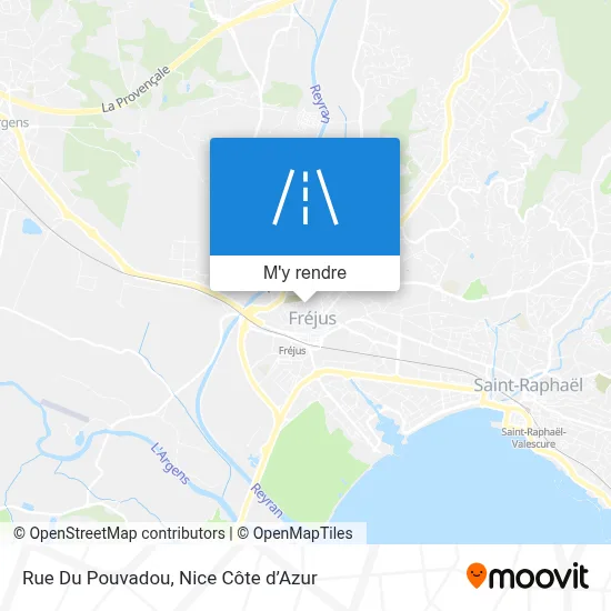 Rue Du Pouvadou plan