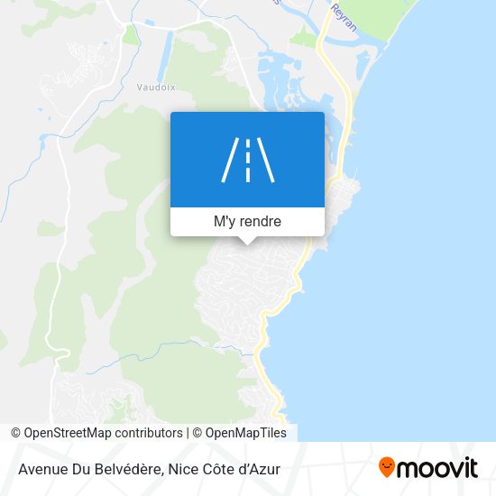 Avenue Du Belvédère plan