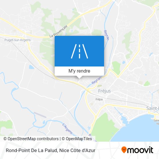 Rond-Point De La Palud plan
