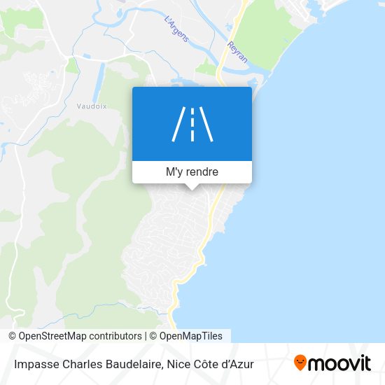 Impasse Charles Baudelaire plan