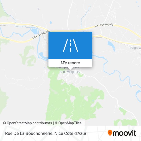 Rue De La Bouchonnerie plan