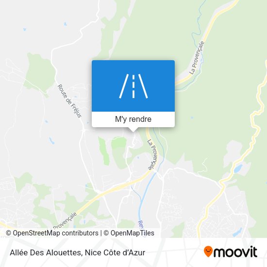 Allée Des Alouettes plan
