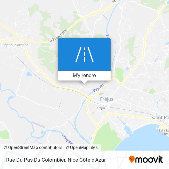 Rue Du Pas Du Colombier plan