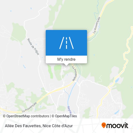 Allée Des Fauvettes plan
