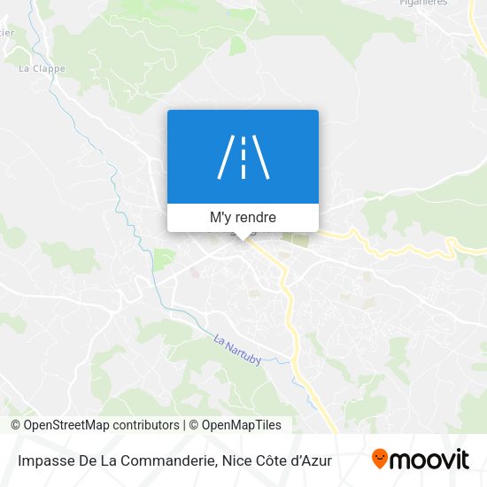 Impasse De La Commanderie plan