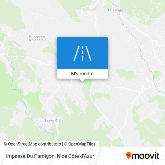 Impasse Du Pardigon plan