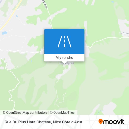 Rue Du Plus Haut Chateau plan