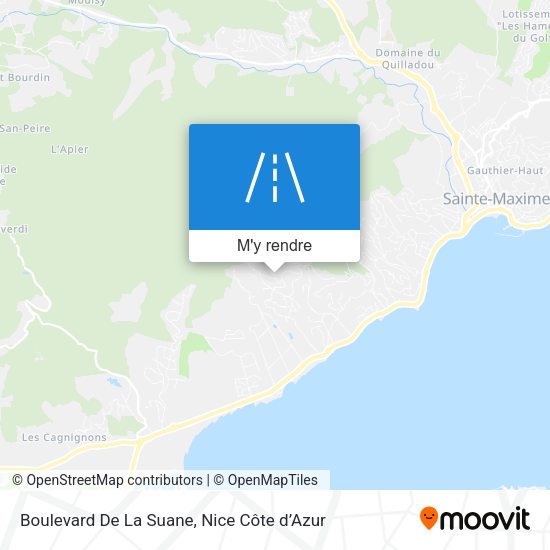 Boulevard De La Suane plan