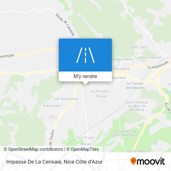 Impasse De La Cerisaie plan