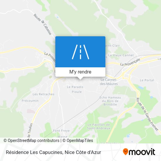 Résidence Les Capucines plan