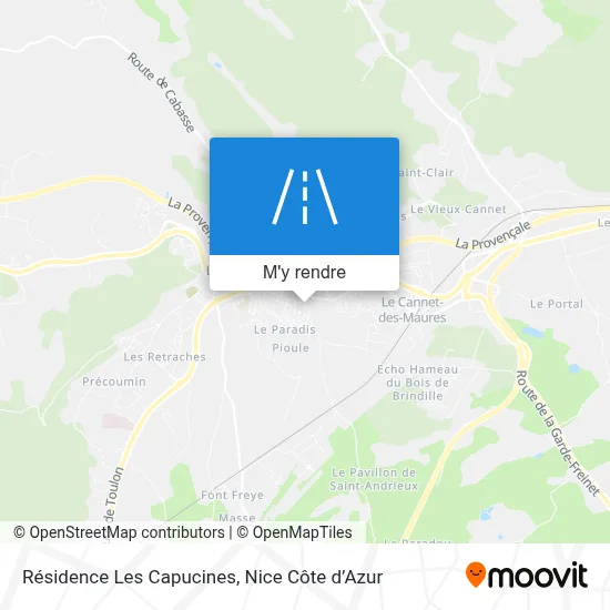 Résidence Les Capucines plan