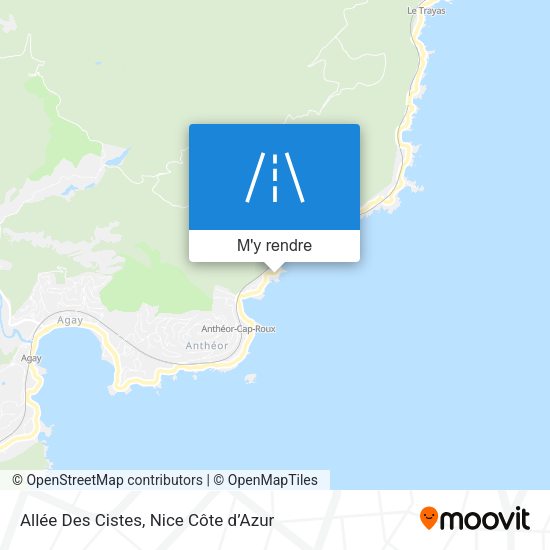 Allée Des Cistes plan