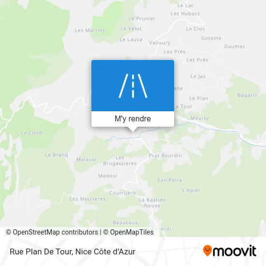 Rue Plan De Tour plan