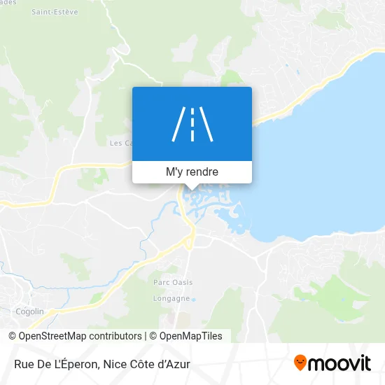 Rue De L'Éperon plan