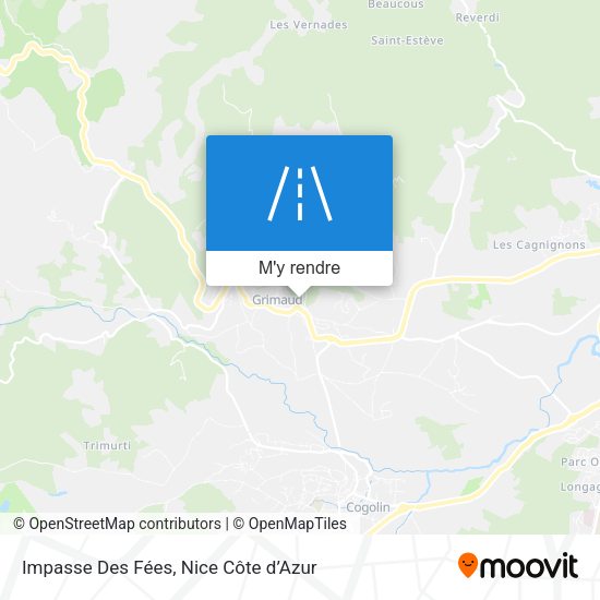 Impasse Des Fées plan