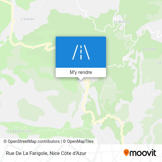 Rue De La Farigole plan