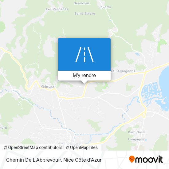 Chemin De L'Abbrevouir plan