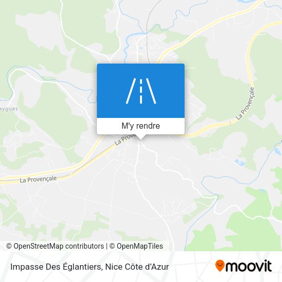 Impasse Des Églantiers plan