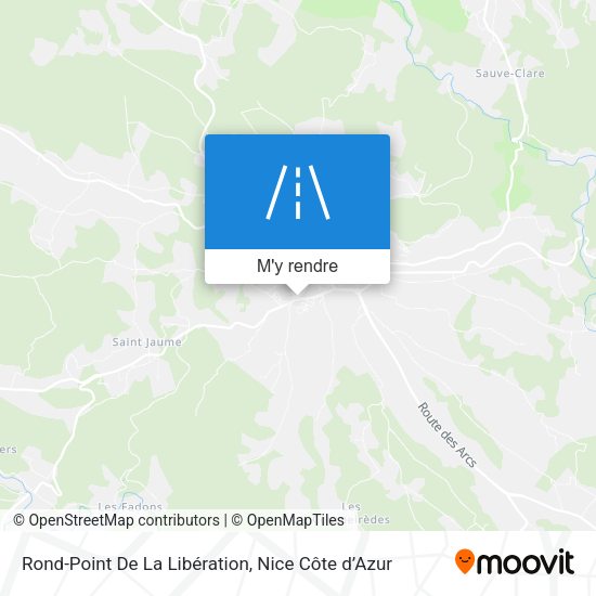 Rond-Point De La Libération plan
