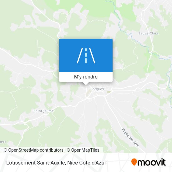 Lotissement Saint-Auxile plan