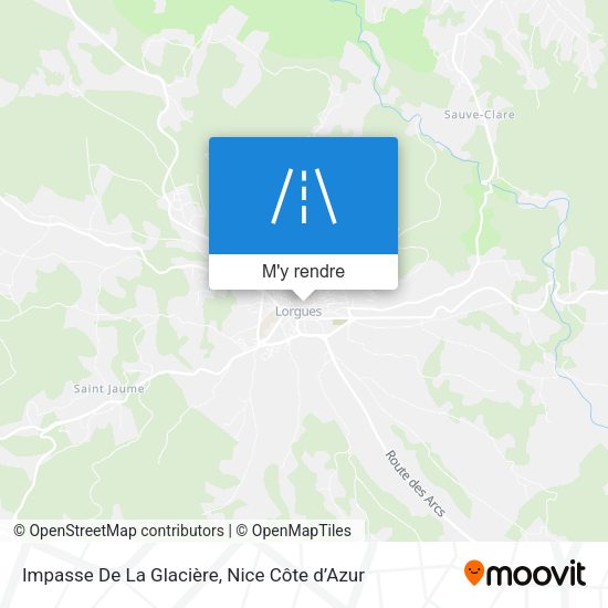 Impasse De La Glacière plan