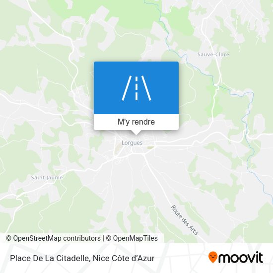 Place De La Citadelle plan