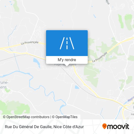 Rue Du Général De Gaulle plan
