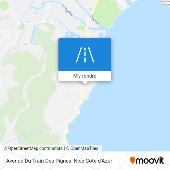 Avenue Du Train Des Pignes plan