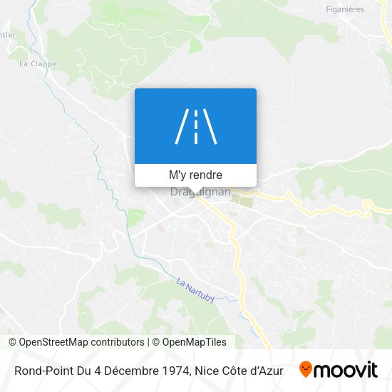 Rond-Point Du 4 Décembre 1974 plan