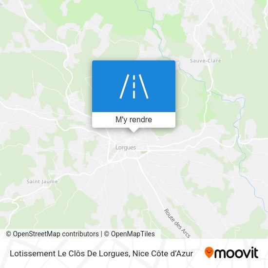 Lotissement Le Clôs De Lorgues plan
