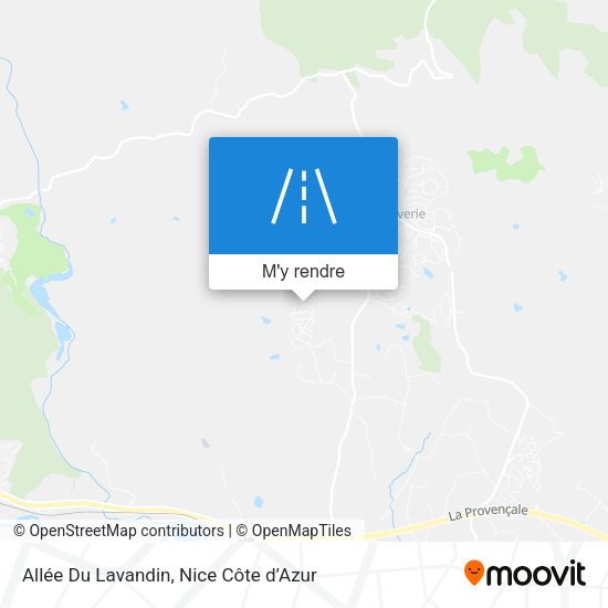 Allée Du Lavandin plan