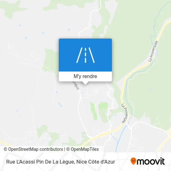 Rue L'Acassi Pin De La Lègue plan