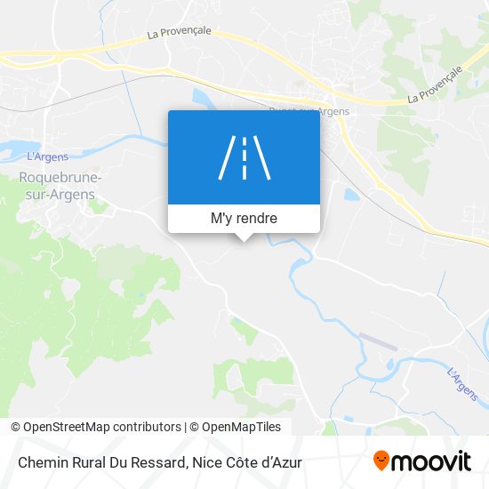 Chemin Rural Du Ressard plan