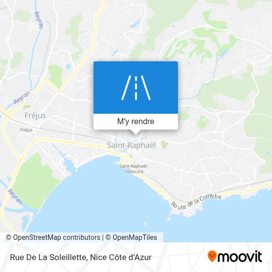 Rue De La Soleillette plan