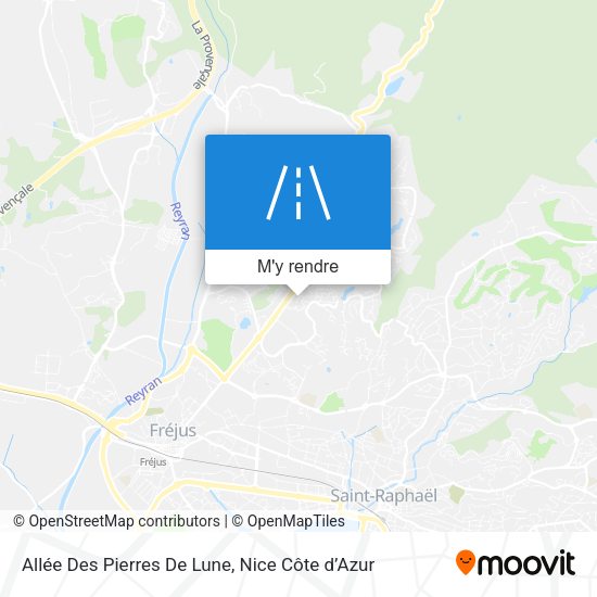 Allée Des Pierres De Lune plan