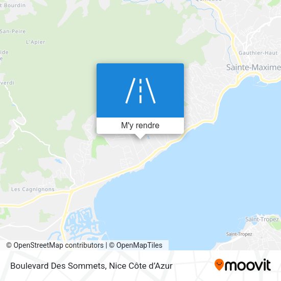 Boulevard Des Sommets plan