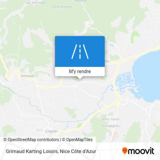 Grimaud Karting Loisirs plan