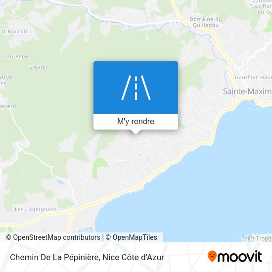Chemin De La Pépinière plan