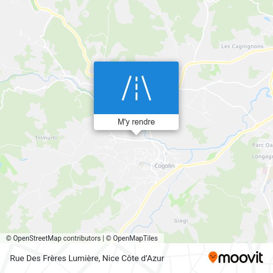 Rue Des Frères Lumière plan