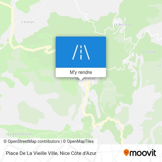 Place De La Vieille Ville plan