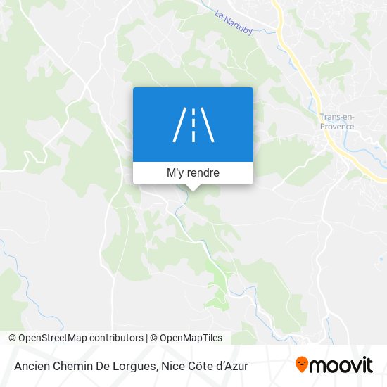 Ancien Chemin De Lorgues plan