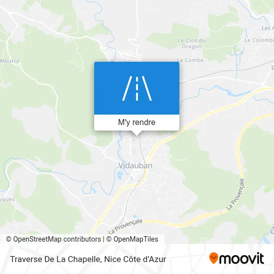 Traverse De La Chapelle plan