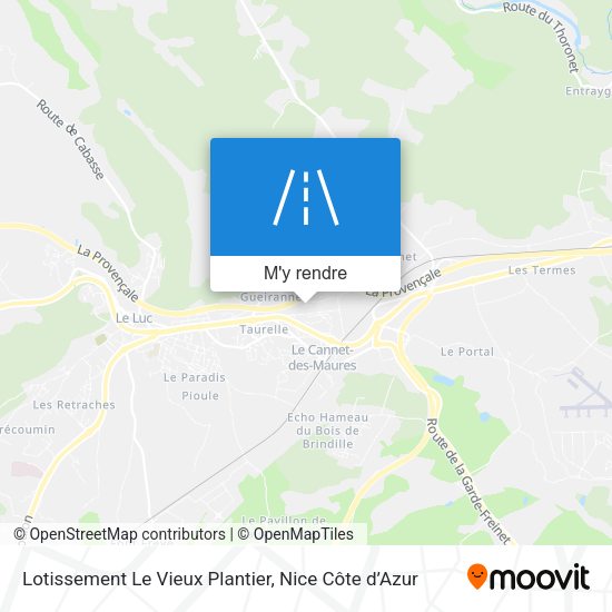 Lotissement Le Vieux Plantier plan