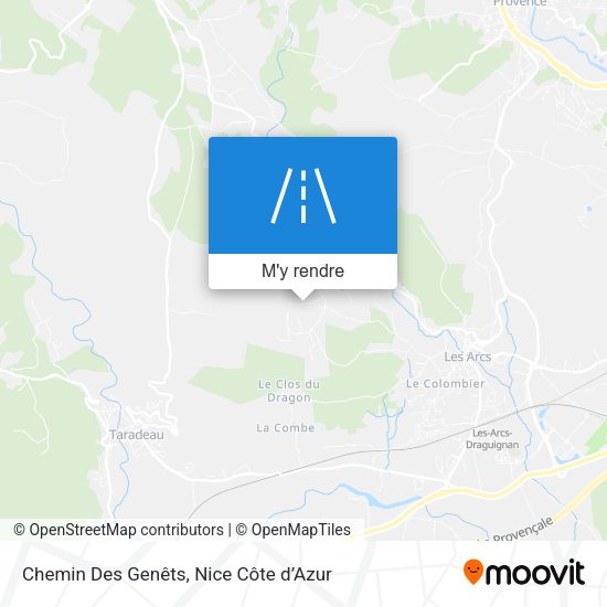Chemin Des Genêts plan