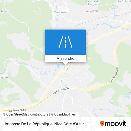 Impasse De La République plan
