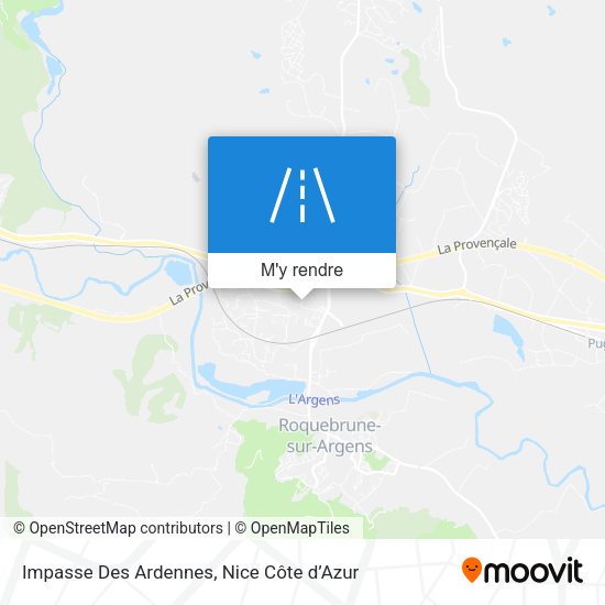 Impasse Des Ardennes plan