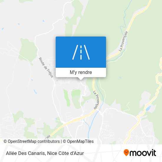 Allée Des Canaris plan